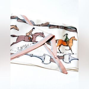 Horse print scarf G5